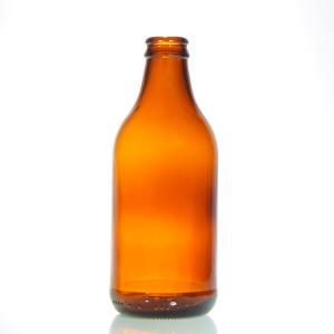 Customized Glass Brewing Bottles 650ml 1000ml 12 Oz Amber Beer Bottles