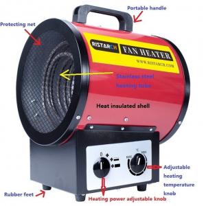 Household Industrial Electric Fan Heaters / Wall Mounted Electric Fan Heater
