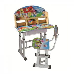 School Childrens Chair Desk With Storage Bin Kids Bedroom Furniture Set