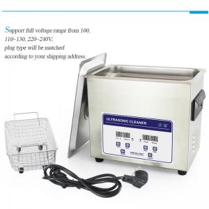 China Professional 120W Benchtop Ultrasonic Cleaner Degas Function And Two Transducer supplier