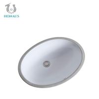 China Customized 10L-15L Oval Under Counter Wash Basin Children'S Inset Countertop Basin on sale