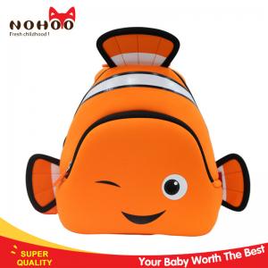 240g Ultra-light fashional clown fish animal backpack cute toddler backpack for travel