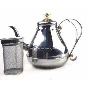 Wholesale coffee pot stainless steel stovetop pourover coffee kettle leak-proof large-capacity tea pot