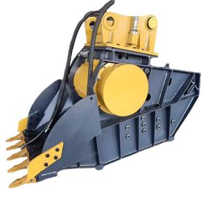 China Fine Screening Excavator Rock Bucket Construction Loader Stone Crusher Bucket supplier