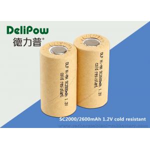 China SC2600 Low Temperature Battery , Rechargeable 1.2 Volt Batteries supplier