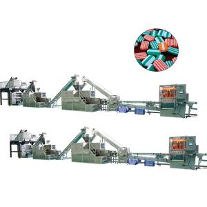 Soap Production With Complete Two Colour Sandwich Soap Finishing Line