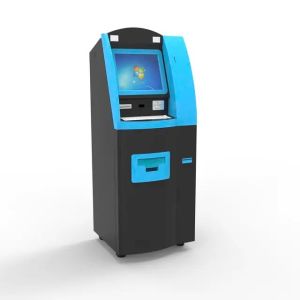 China 100% A Grade Panel Self-Ordering Touch Screen Kiosk with Customized Cash Acceptor and Ordering on sale