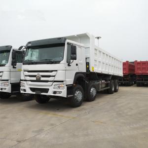 China 12 Wheeler 8x4 371hp Heavy Duty Dump Truck With HW19710 Transmission supplier