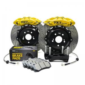 China Disc 355x28mm Brake Kit 6 Piston Caliper With 2 Piece Rotor Big Brake Kit For AUDI A4 Front (B7) 2006 -2008 supplier