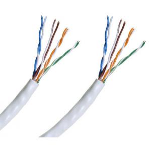 China 24 AWG RJ45 Ethernet Lan Network Cable Cat5e 1000 Mbps supplier