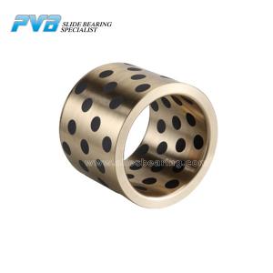 China Special High Strength Brass Graphite Bushing Brass Oiles Self Lubricating Bronze Bearing supplier