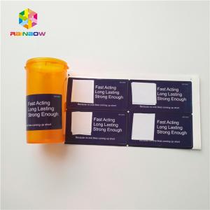 Dropper Shrink Sleeve Labels  Pharmaceutical Stickers Vial Glass 30ml Bottle For Steroid