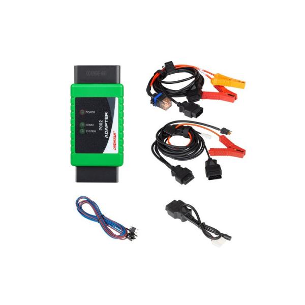 OBDSTAR P002 Adaptador paquete completo con TOYOTA 8A Cable + Ford Todas las llaves perdidas Cable Trabajo con X300 DP Plus y Pro4