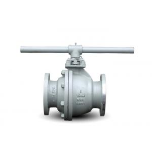 China Manual Operation Side Entry Ball Valve , Cast Steel Ball Valve Small Fluid Resistance supplier