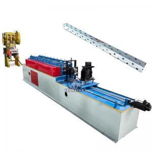 China 0.3mm-0.8mm Metal Sheet Perforated Angle Bead  Machine PLC Control supplier