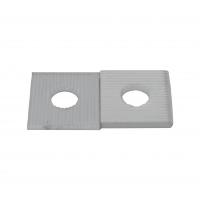 China Cladding Support System Square Plate Washer With Anodizing And Spraying Finish on sale