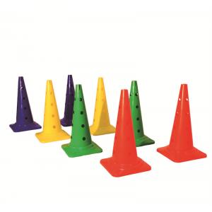 China Customized Size PP Football Practice Drills Indoor Outdoor Soccer Cones for Field Marker supplier