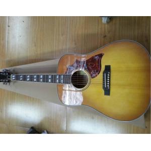 2018 New Chibson Orange burst Chibson H-Bird acoustic guitar GB honey burst color H-Bird electric acoustic guitar
