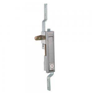 China Electrical Panel Board Door Lock Swing Handle Chrome Surface supplier