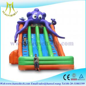 Hansel Commercial inflatable slide for sale ,slide inflatable jumbo water slide