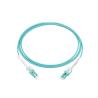 China OM3 Multi Mode 50/125um Fiber Optic Patch Cord with LC Connector for Telecom Equipment and Local Area Networks wholesale