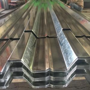 China ASIS ASTM 2.5''X0.5'' Corrugated Stainless Steel Roofing 5mm No.1 No.2 supplier