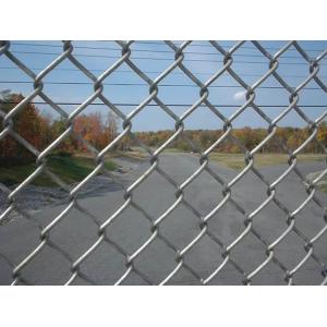 China Vinyl Coated Chain Link Fence , Garden Fence Panels With 0.5--5.0m Width supplier