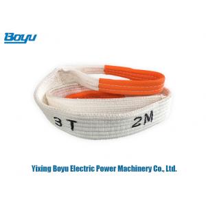 Heavy Duty Polyester Lifting Transmission Tools Endless Flat Eye Webbing Sling