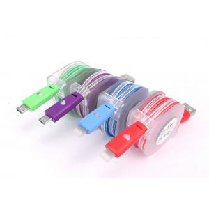 PVC Material Usb Extend Data Cable Led 2.0 Lighting Wire For IPhone Samsung