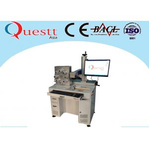 China Long Lifetime Fiber Laser Marking Machine 30W Power 3 Axis supplier