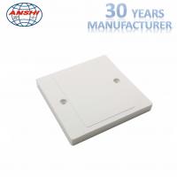 China Blank Panel Socket Cover Plate ABS / PC Material For Telephone / Workstation OEM on sale
