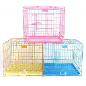 Stainless Steel Collapsible Dog Cage For Large Medium And Small Pet