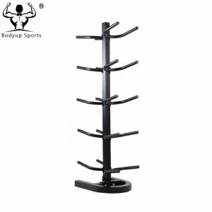 Seamless Welding Gym Ball Rack , Exercise Ball Storage Rack Steel Material