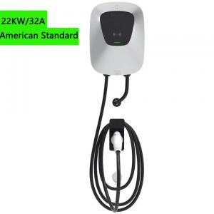 Highfly Wholesale American Standard CE 22kw/32A Home Ac Charging Pile Wall-mounted Ev Charging Station