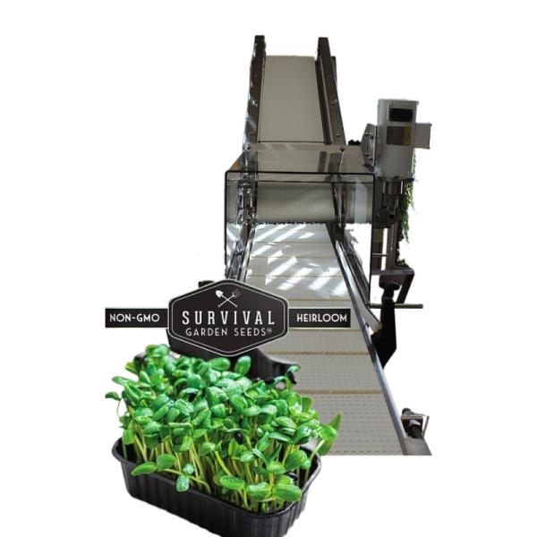 Compact Diesel Engine Harvest Machines for Microgreens Harvesting and Easy Operation
