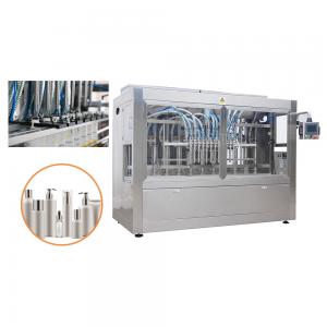 Liquid  Milk Automatic Bottle Filling Machine For Thick Lotion