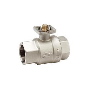China 2-Way Brass Material Full bore Threaded Ends Ball Valve with Screw Connection supplier
