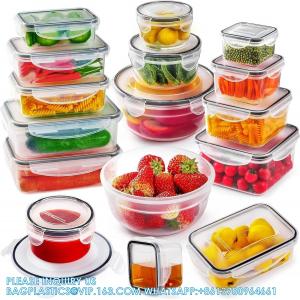 Food Storage Containers With Airtight Lid Container Sets Kitchen Organization, Meal-Prep Lunch Containers