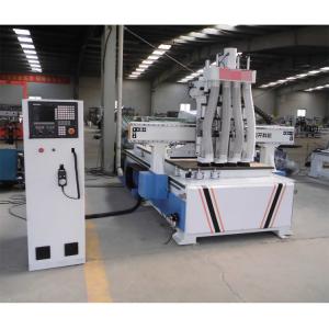 China 5 Axis Woodworking CNC Router Machine Auto Seeking Original Point System supplier