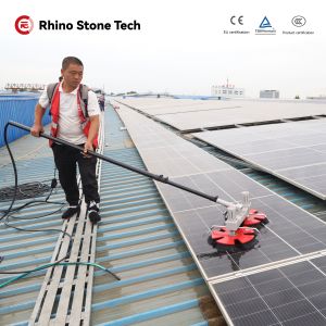 China Solar Panel Cleaning Brush and Pole Water Feed Solar Panel Cleaning Brush Kit wholesale