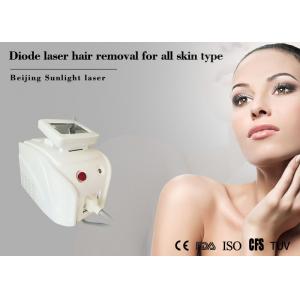 Safety 808nm Diode Laser Hair Removal Machine Water Temperature Self - Checking