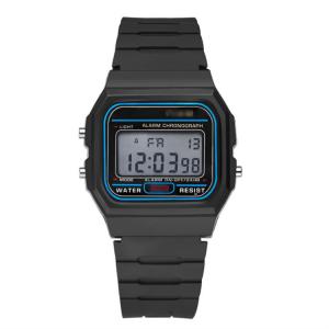 China Sport LED Digital Watch Promotional Chrisrmas Gift Square Case Watch supplier