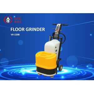 China Floor Polishing Machine Concrete Floor Grinding Machine 6 Pieces Single Phase With Vacuum Port wholesale