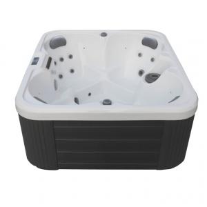 3KW Square 4 Seats Whirlpool Spa Bathtubs Massage Hot Tubs Hydrotherapy Spa Outdoor