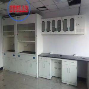 China College Epoxy Resin Chemistry Lab Furniture Floor Mounted Steel Material supplier