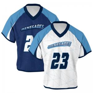 Adult Multicolor Lacrosse Team Jerseys , Sports Custom Sublimated Lacrosse Uniforms