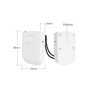 Alarmes de vibration de fenêtre d'ODM d'OEM, cambrioleur Alarm Window Sensors pour l'appartement