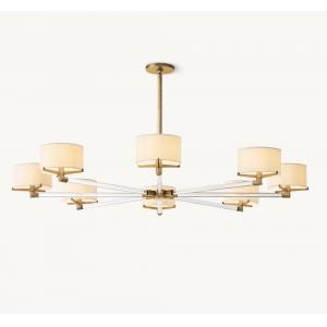 E27/E26 Bulb Type RH Chandelier in Nickel/Brass/Bronze for a Touch of Sophistication