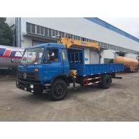 China 6 Wheel Truck Mounted Hydraulic Crane , 5 Tons XCMG Powerful Truck Mounted Knuckle Boom Cranes on sale