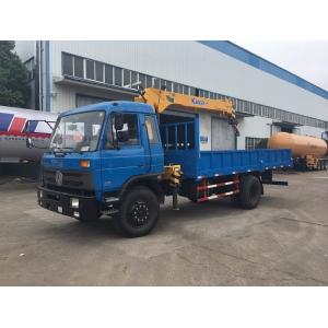 6 Wheel Truck Mounted Hydraulic Crane , 5 Tons XCMG Powerful Truck Mounted Knuckle Boom Cranes